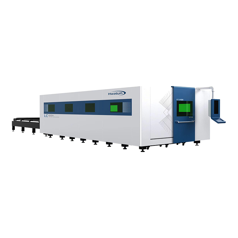Mesin pemotong laser serat optik double