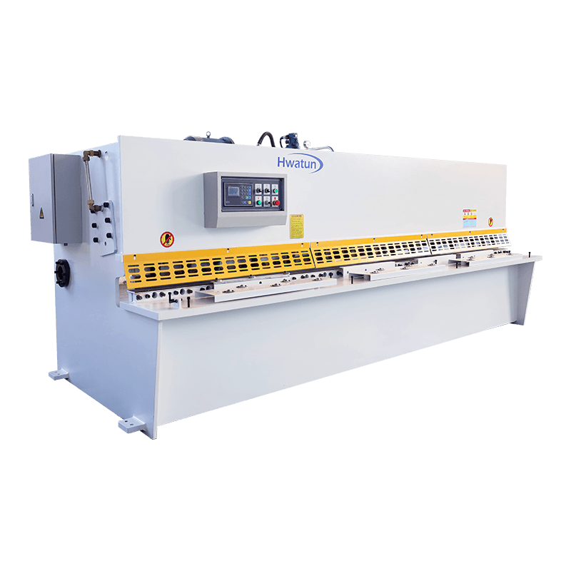 QC12Y CNC Mesin Geser Balok Swing HidraulikLebih detail